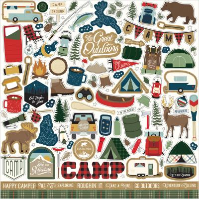 Echo Park Let's Go Camping - Element Sticker